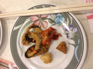 The mushroom starters...yummey