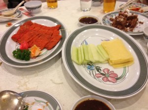 Peking duck vegetarian style...yums